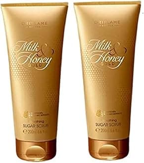 Milk & Honey Gold Sugar Scrub, 200 ml, Pack of 2