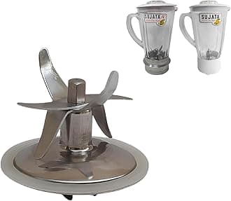KS APPLIANCES SUJATA JAR BLADE COMPLETE SET (SILVER, BLACK) KS APPLIANCES