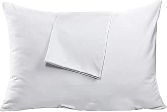 Niagara 4 Pack King Pillow Protectors with Zipper, Premium Cotton Sateen Blend Tight Weave Lab Tested Non Noisy Zip Covers Breathable Non Crinky (20x36 Inches)