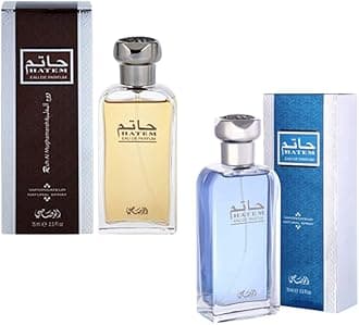 Hatem for Men & Women - 75ML (2.5 oz) I Hatem Ruh al Mughamarah for Men - 75ML (2.5 oz) I Xtra Value Collection | Oriental Alchemy | Floriental Woody Bouquet, Meanders Spicy, Woody, Musky & Rose Notes| Intoxicating Allure | by Rasasi