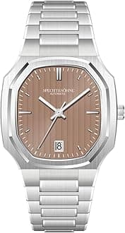 Watches for Men 38MM Rare Elegant Automatic Mechanical Watch Stainless Steel Sapphire Crystal Waterproof