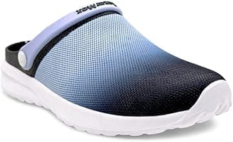 Wanderer Black Blue Ombre Clogs Sandals for Men -6 UK