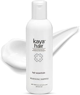 Kaya Clinic Hair Nourishing Shampoo, 200ml Contains Hibiscus Extracts & Almond Oil, Reduces Hair Breakage, Softer Hair