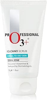 O3+ Volcano Scrub for Exfoliation, Deep Cleansing, Blackhead Removal and Pore Minimization (50g)