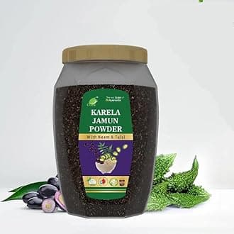 Karela Jamun Powder With Neem & Tulsi 250gm Pack of 2