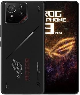 ASUS ROG Phone 9 Pro AI2501 512GB 16GB RAM Factory Unlocked (GSM Only | No CDMA – not Compatible with Verizon/Sprint) Global Version - Phantom Black