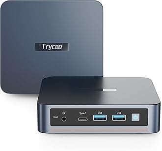 Trycoo N100 Mini PC 16GB DDR4 512GB SSD389