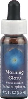 Flower Essence Services Supplement Dropper, Morning Glory, 0.25 Ounce