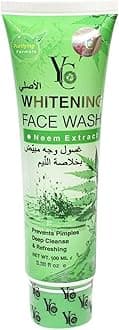 YC Whitening Face Wash for Oily Skin Enriched with Neem Clears Clogged Pores Exfoliates Gently (YC431) 100 ml