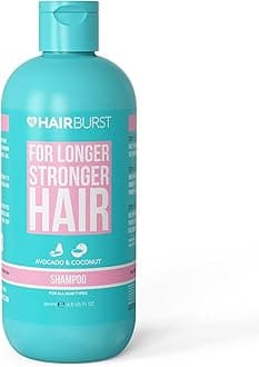 HAIR BURST Hair Growth Shampoo For Woman — Reduces Hair Loss - Strengthens Growth, Contains No SLS and Parabens, Coconut and Avocado Aroma, New Bigger Bottles 350ml