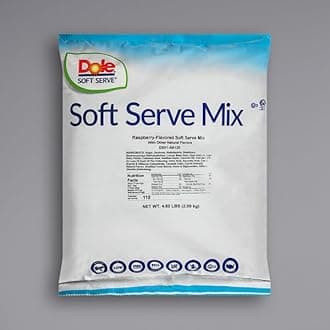 Soft Serve Mix, Lactose Free, Dairy free, Vegan, Gluten Free, 4.4 lb Bag By Magic Market (Orange)