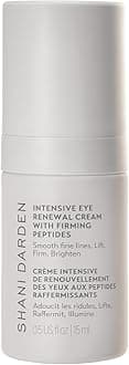 SHANI DARDEN Intensive Eye Renewal Cream, Hydrating Under Eye Cream for Dark Circles, Fine Lines, Wrinkles & Crows Feet with Niacinamide, Shea Butter & Ceramide, Crease-Free & Makeup-Ready, 0.50 fl oz