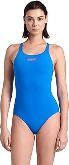 arena Solid Swim Pro Team Women's One-piece Swimsuit, Quick-drying, Sports Swimsuit in arena MaxLife ECO-FABRIC with Maximum Chlorine Resistance and UPF 50+ UV Protection