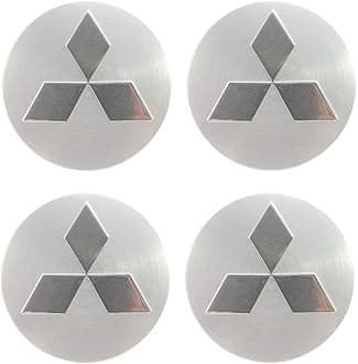4 Pcs Wheel Hub Cap Stickers, for Mitsubishi Lancer ASX Outlander Pajero L200 Galant Car Wheel Center Rim Cover Styling Accessory,A