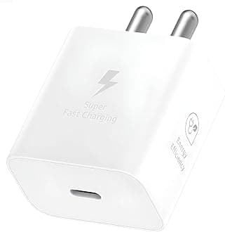Hoerrye Samsung 25W Gan Type C Fast Charging Adapter Compatible with S25,F06,A16,M35,A06,A56,M05,M06,M15,F15,F16,F05/Tablet & Other 25watt USB C Devices,Mobile Phone Charger|Travel Adaptor-White