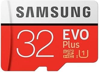 Samsung EVO Plus 32 GB microSDHC UHS-I U1 95 MB/s Full HD Memory Card with Adapter (MB-MC32GA)