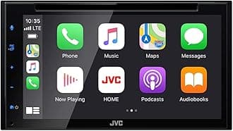 JVC KW-V660BT 2-DIN In-Dash DVD Bluetooth Multimedia 6.8" Touchscreen Receiver