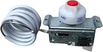 Single Door Refrigerator Thermostat, Compatible with Single Door Refrigerator 165-300 L (Whirlpool Thermostat)