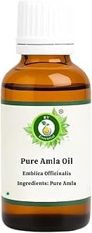 Amla Oil | Emblica Officinalis | 100% Pure Natural | Cold Pressed | For Hair Growth | Amla Hair Oil | Rare Herb Series | 50ml | 1.69oz By R V Essential