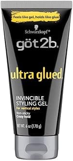 Got2B Ultra Glued Invincible Styling Gel, 6oz (170ml)