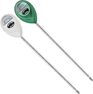 Long Probe Soil Moisture Meter-Green+White
