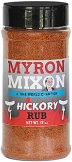 BBQ Rub | Hickory Meat | Champion Pitmaster Recipe | Gluten-Free BBQ Seasoning, MSG-Free, USA Made | 12 oz