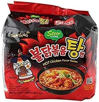 Samyang Bulldark Spicy Fried Chicken Roasted Ramen Noodles Stew Type (PACK OF 10)