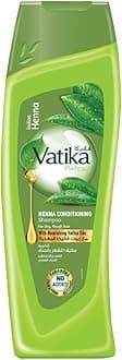 Vatika Naturals Indian Henna 400 ml | Natural Conditioning Shampoo | Hair Strength For Dry, Rough Hair