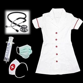 Fancy Steps Kids Community Helpers Doctor & Nurse Coat|Costumes for boys & girls
