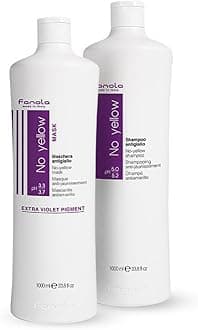 Fanola No Yellow Shampoo & Mask, 1000 mL Each