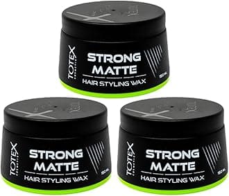 Totex Hair Styling Strong Matte Hair Wax | Men Styling Hair Wax | Strong Hold Texture Matte Natural Matte Look Finish | Hair Defining Paste Matte Wax 150ml (Pack Of 3)