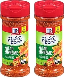 McCormick Perfect Pinch Salad Supreme Seasoning, 4.34 oz (Pack of 2)