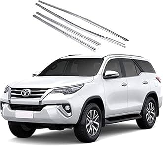 Car Lower Chrome Window Garnish for Toyota Fortuner (2016-2020)
