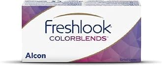 Freshlook Colorblends - Monthly Color Contact Lenses (-04.50, Gray, Pack of 2) | From Alcon