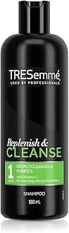 TRESemmé Replenish & Cleanse with vitamin C Shampoo for greasy hair, 500 ml