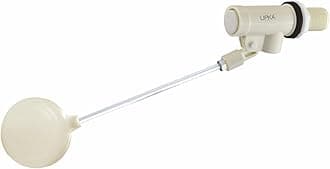 LIPKA Ball Valve Set 20mm PTMT with Aluminum Rod and Float Ball - Durable Water Tank Ball Valve Heavy Duty PTMT Float Valve for Overhead Tanks, Toilet, Flush Tanks