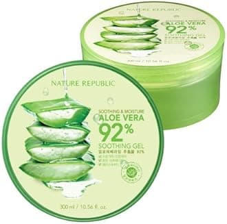 Nature Republic Aloe Vera Soothing Gel, 92% Soothing and Moisture, 300ml, NS17-G