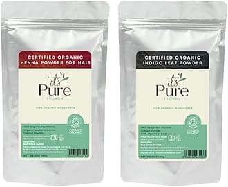 It's Pure Natural Hair Dye - Organic Henna & Indigo Hair Colour 200g