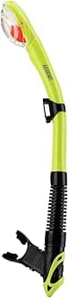Aegend Diving Dry Snorkel for Adult & Youth - Snorkeling Gear with Top Dry Valve, Perfect for Snorkeling, Freediving, Swimming and Scuba Diving
