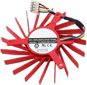 PLD06010B12HH 6CM Graphics Card Cooling Fan Replacement for AMD FirePRO W7000 V5800 V5900 V7800 V7900 Quiet Cooler Fan