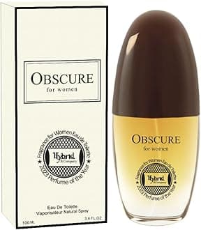 Hybrid & Company Obscure Women's Perfume Natural Spray Fresh Floral, 3.4 fl oz