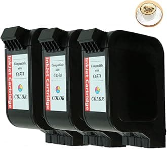 EVEBOT Color Coffee Printer Ink Cartridge Replacement for EB-FC1, Printing Colorful Patterned Coffee Latte Art on Mother's Day Birthday, 3PCS Multicolor FancyBox