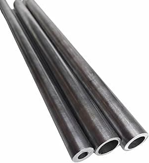 OD 13/14/15mm, Length 25cm/50cm 20# Carbon Steel Precision Seamless Tube - Hollow Round Steel Pipe(OD13xID11mmx25cm)