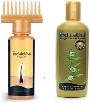 INDULEKHA Bringha Hair Oil and Hair Cleanser