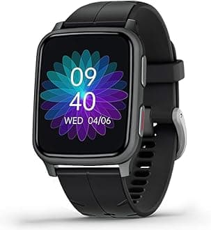 FITVII Fitness Tracker, Smart Watch with 24/7 Blood Pressure Heart Rate and Blood Oxygen Monitor, Sleep Tracker with Calorie Step Counter, IP68 Waterproof Activity Tracker for Women Men Android iOS