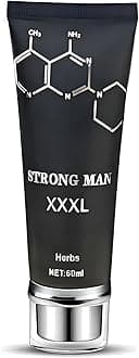 Extra Strength Massage Cream for Super Men - Power Massage Gel for Increase Size, Thickness, Strength to be Longer and Stronger