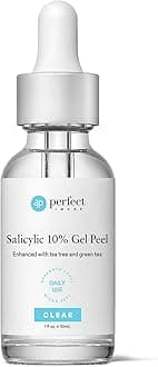 Salicylic 10% Gel Peel, Breakout and Pore Minimizer and Cleanser, 15-30 Full Facial Chemical Peels, 1 fl oz. e, 30 mL – Perfect Image