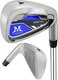 Golf Iron for Men 1,2,3,4,5,6,7,8,9, P, S, Right Hand Single Golf Club Iron CNC Milled Face, Precise Direction Control