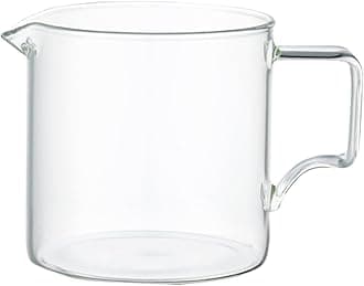 OCT 28887 Coffee Jug, 10.1 fl oz (300 ml), Graduated, Heat Resistant Glass, Microwave and Dishwasher Safe