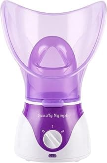 Face Steamer,Beauty Nymph Spa Home Facial Steamer Sauna Pores and Extract Blackheads, Rejuvenate and Hydrate Your Skin for Youthful Complexion- Face Steaming Skincare Deep Cleanse SPA